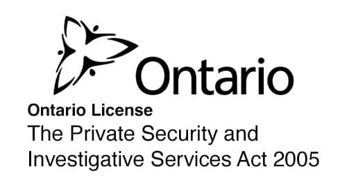 Permis d'exercer l'activité de vente de services en Ontario - Loi de 2005 sur les services de sécurité et d'enquête privés IGS Security